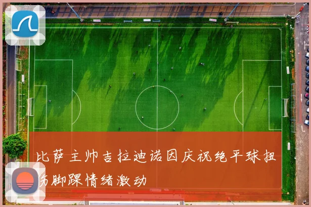 比萨主帅吉拉迪诺因庆祝绝平球扭伤脚踝情绪激动